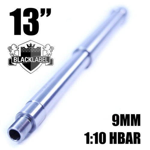 13.5" 416R Stainless Steel Heavy Barrel 9mm 1:10