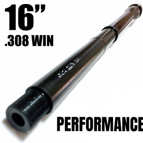 16" H-Bar Mid Length Barrel .308 WIN 1:10 Nitride | Match 7.62X51