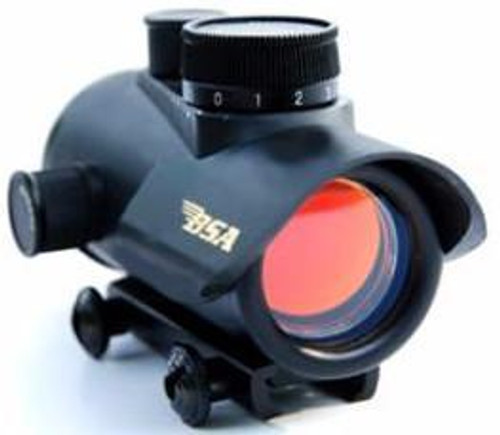 BSA Optics 30mm Matte Black Finish Red Dot Sight | 5 Moa