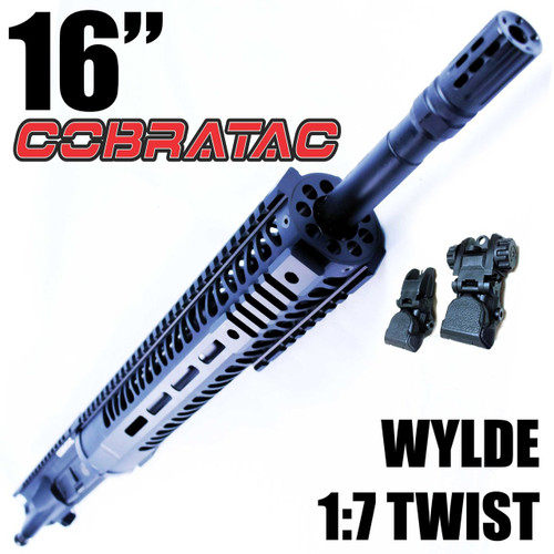 16" 1:7 WYLDE NITRIDE | 12 SCOUT | FORGED UPPER