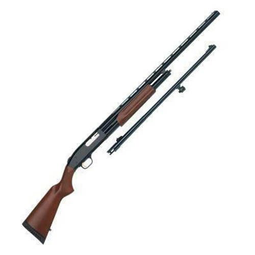 Mossberg Mossberg 500 12 Gauge 24 Rifled Bore Shotgun Barrel 3 Chamber Cantilever Scope Mount Blued Finish 015813920568