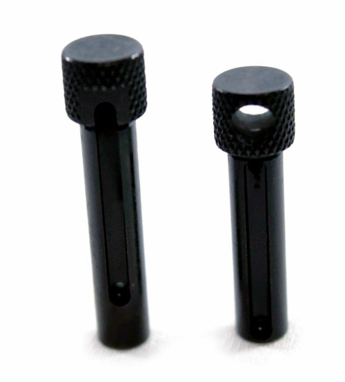 BLACK LABEL AR-15 Knurled Extended Pivot and Take Down Pin Set or Nitride .223/5.56