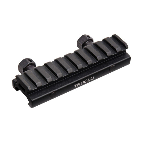 Truglo Truglo Picatinny Riser Mount 4x1/2 Black 788130014349