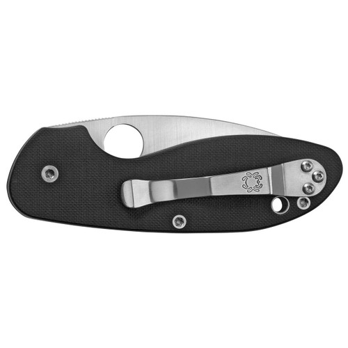 Spyderco Spyderco Efficient G-10 Black Plaine 716104012879