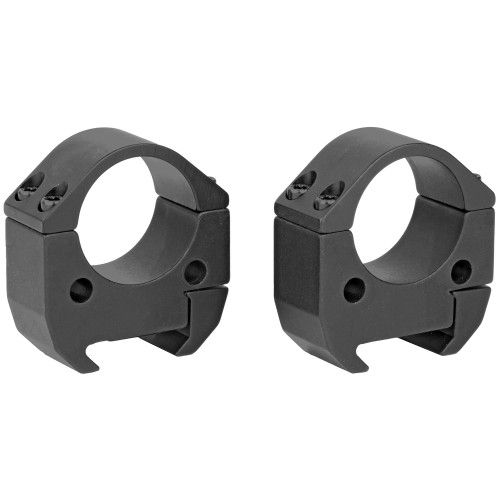 Talley Manufacturing Modern Sporting Rings, Fits Picatinny Rail System, 1" Medium, Black, Alloy TMS10M