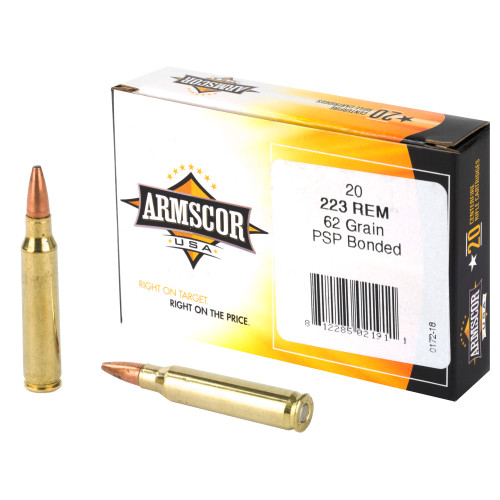 Armscor 223rem 62gr Psp Bond 20/1000