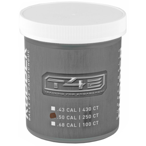 Umx T4e 50 Cal Rubber Ball 250ct Jar