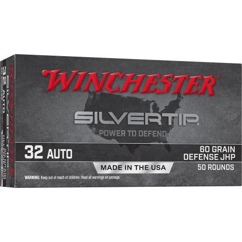 Win Silvertip 32auto 60gr Jhp 50/500 Win Silvertip 32auto 60gr Jhp 50/500