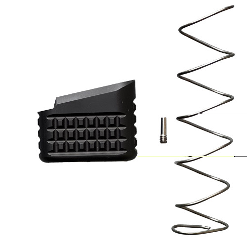 Backup Tactical Mag Extension, Black, Fits Glock 17/19/22/23, Plus 5 Rounds, Includes Extra Power Spring G1923MEXT-BLK