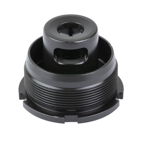 Dead Air Armament Direct Thread Brake Mount, HUB Compatible, .22 Cal, 1/2X28 Thread Pitch, Nitride Finish, Black DTB323HT