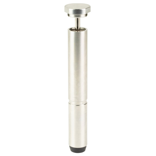 KynSHOT RB5020SS Short Stroke Hydraulic Recoil Buffer, Fits AR-9 Style PCC that Uses an A1 or A2 Rifle Length Fixed Stock (Internal Depth 9.5"), Stainless Steel Construction, Silver RB5020SS