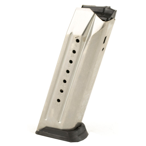 Ruger Magazine, 9MM, 17 Rounds, Fits Ruger American, Stainless Steel, Silver, Will Fit PC9 w/ a Ruger American Pistol Well Insert Installed (Not Included) 90510