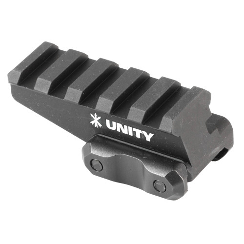 Unity Tactical FAST, Accessory Riser, .725" Height, Fits Picatinny, Anodized Finish, Black FST-RLB