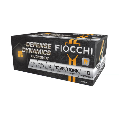 Fiocchi 12ga 2.75" 00bk 10/250