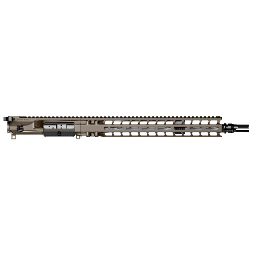 Radian Weapons Complete Upper, 6MM ARC, 14.5" Pinned (16" OAL), Barrel, 1:7 Twist, Dead Air KeyMo Flash Hider, Mid-Length Gas, 14" MLOK Handguard, Radian Raptor-SD Charging Handle, Radian Enhanced Bolt Carrier Group, Cerakote Finish, Brown R0899