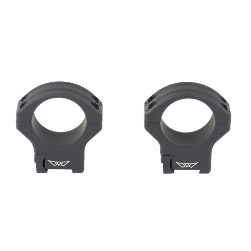 Warne HyperLite Rings, 30MM High, Matte Finish, Black, Fits Tikka 8515TM