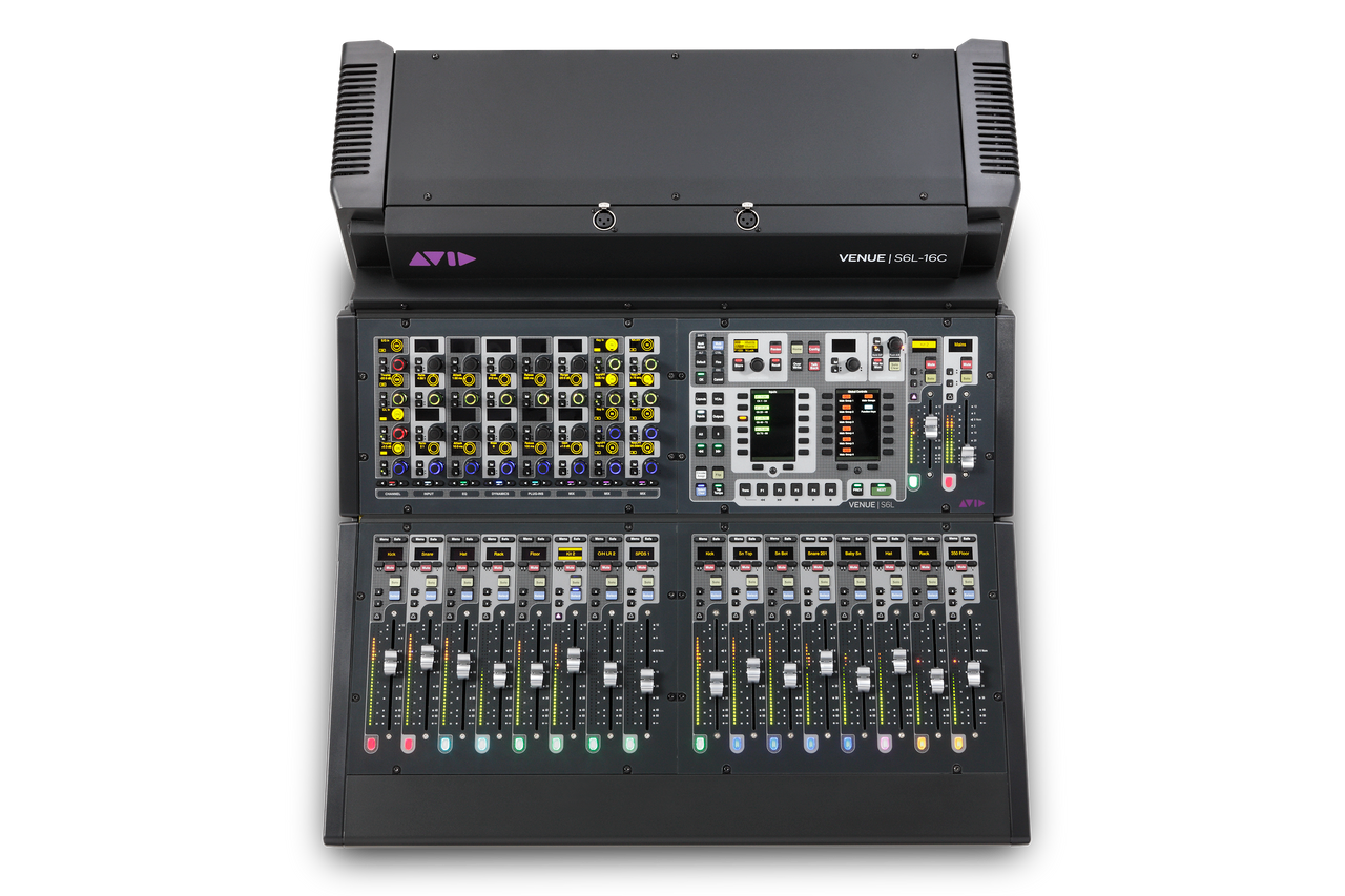 SOULS　Performance　Studio16 AVID Venue - S6L-16C Control Surface - ACT Entertainment