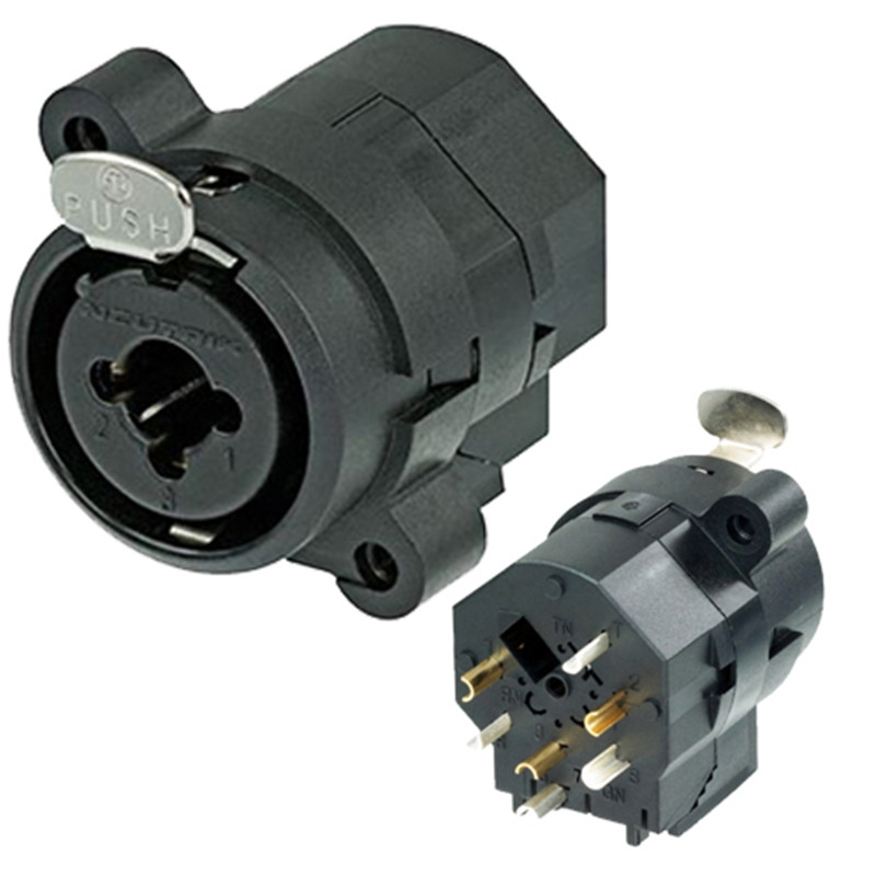 16ch コネクターパネル Neutrik コンボジャック仕様 XLR&TRS Neutrik XLR Combo Connector - ACT Entertainment