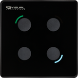 Visual Productions Four button network user interface
