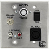 A/V Plate W/Vol