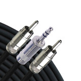 Y-Cable 3.5mm TRS - RCA Male