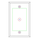 SP-1Q Wall Plate