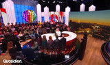 Quotidien, the French show with the good lighting: Robert Juliat Sully LED profiles integrated into the lighting rig