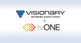Visionary and tvONE Announce Partnership Supporting AV Distribution and Video Processing