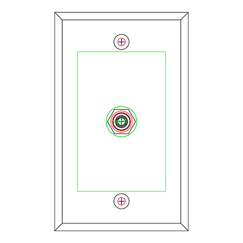 SP-1NN11 Wall Plate
