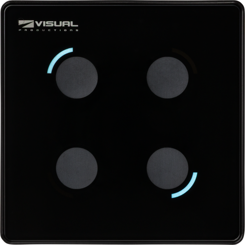 Visual Productions Four button network user interface