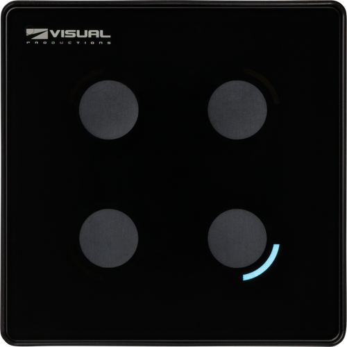Visual Productions Four button network user interface