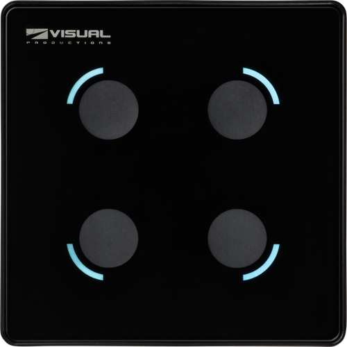 Visual Productions Four button network user interface
