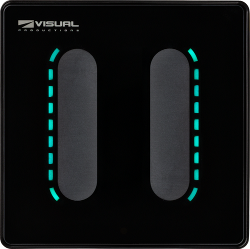 Visua Productions Two fader network user interface