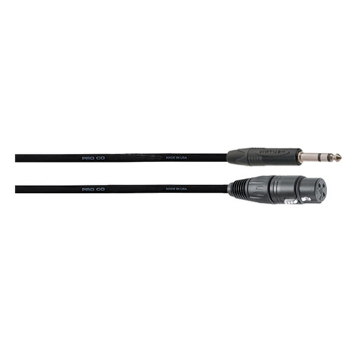 ProCo Balanced AQ TRS-XLRF
