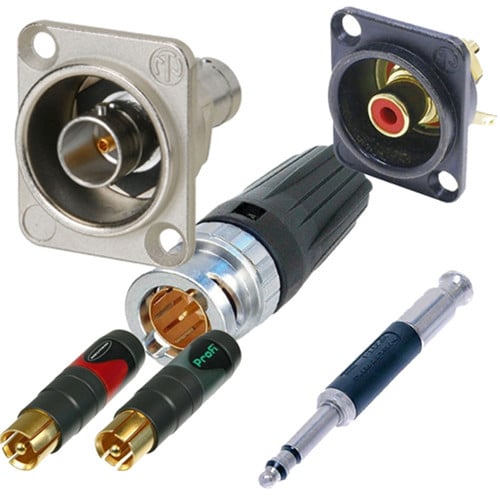Neutrik RCA/MIDI/Specialty Connectors