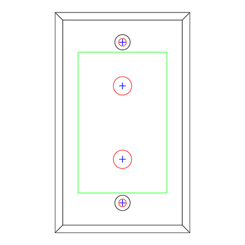Sp-2Q Wall Plate