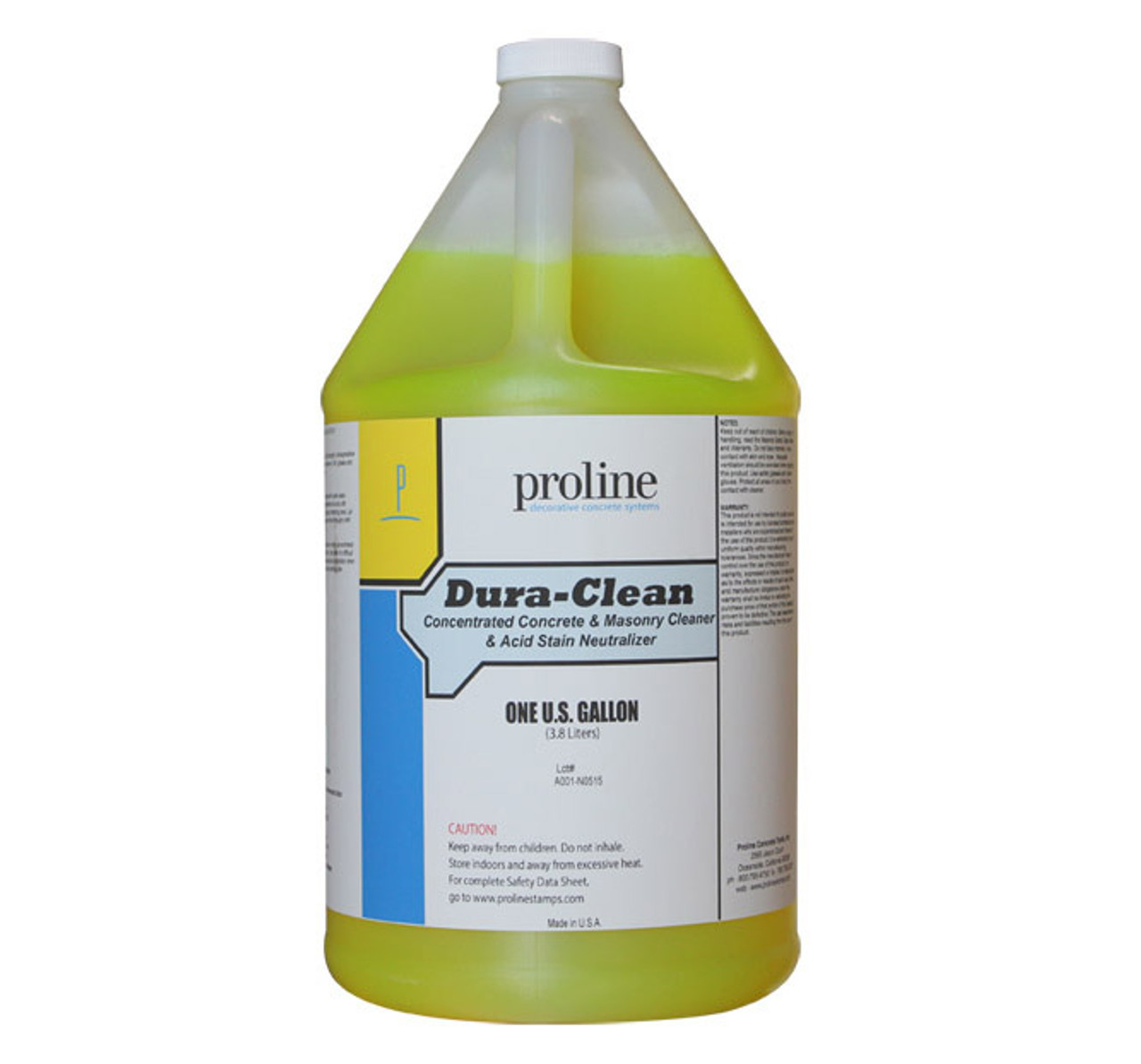 Proline Dura-Clean Concrete & Masonry Cleaner & Acid Neutralizer - 1 Gal.