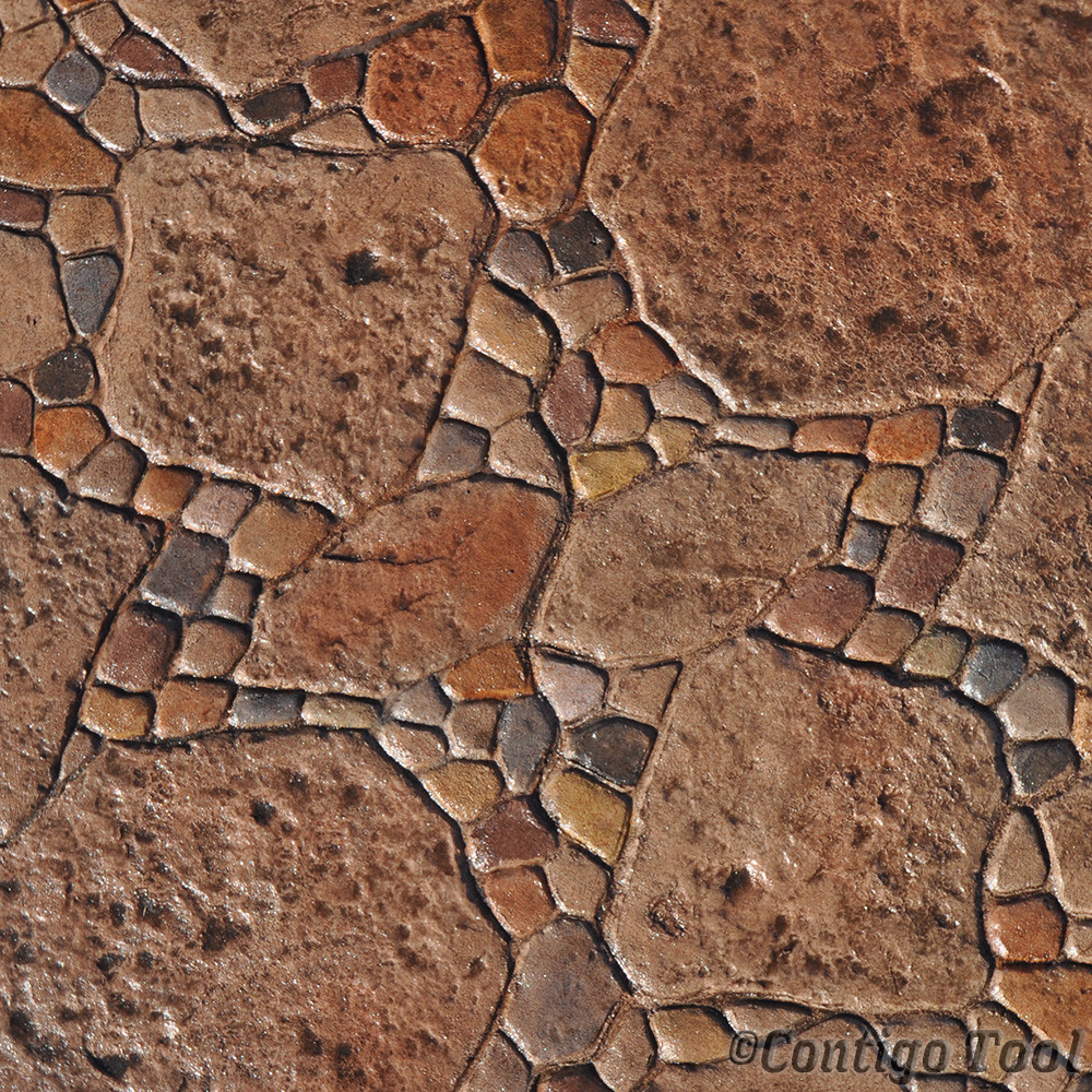 Grand Garden Stone Concrete Stamps by Proline