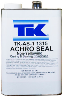 TK Products Achro Seal 1 (AS-1) Curing & Sealing Agent (1-Gallon Jug)
