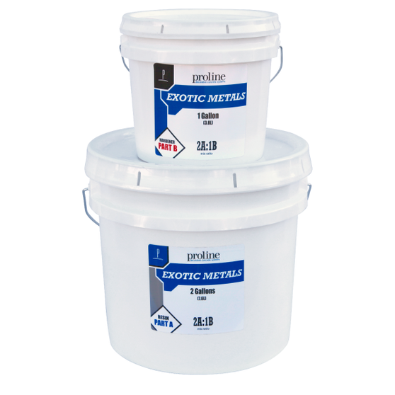 Proline EPOXY-MTL-1.5G Exotic Metals Metallic Epoxy Kit - 1.5 Gallon