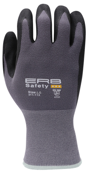 ERB 211-113 Nylon Gloves with Nitrile (12-Pairs)
