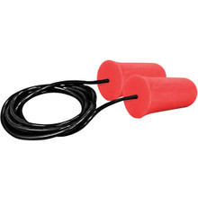 PIP 267-HPF410C Foam Mega Flare Ear Plugs with Cord (Box of 100 Pairs)