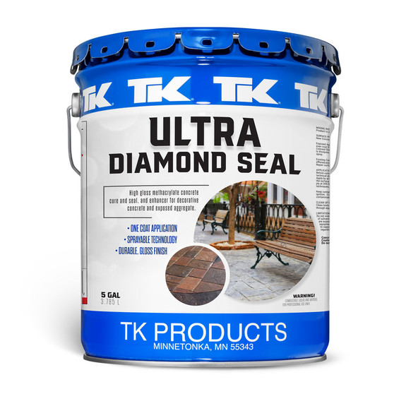 Concrete Cure and Seal Products ULTRA DIAMOND SEAL – DECORATIVE CONCRETE CURE & SEAL
