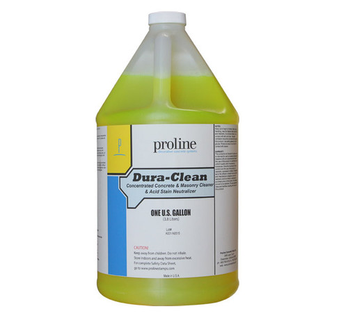 Proline Dura-Clean Concrete & Masonry Cleaner & Acid Neutralizer - 1 Gal. -  Contigo Tool