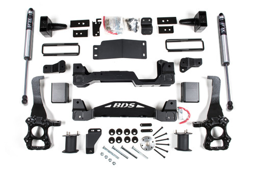6 Inch Lift Kit - Ford F150 (09-13) 4WD - BDS1919FS