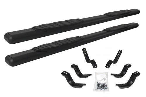 Go Rhino 105403580T - 5" 1000 Series SideSteps With Mounting Bracket Kit - Textured Black - 105403580T