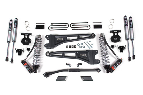 2023-2026 Ford F250/F350 4wd 3" Radius Arm Suspension Lift Kit, 1" Rear Lift, Bl - BDS2201FPE