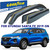 GOODYEAR In-Channel Window Deflectors Shatterproof - GY003458LP