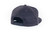 RIGID New Era Flat Bill Hat Grey With Grey Logo Patch Snapback - 1032
