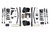 8 Inch Lift Kit - Long Arm - Dodge Ram 2500/3500  (2008) 4WD - Diesel - BDS639FS